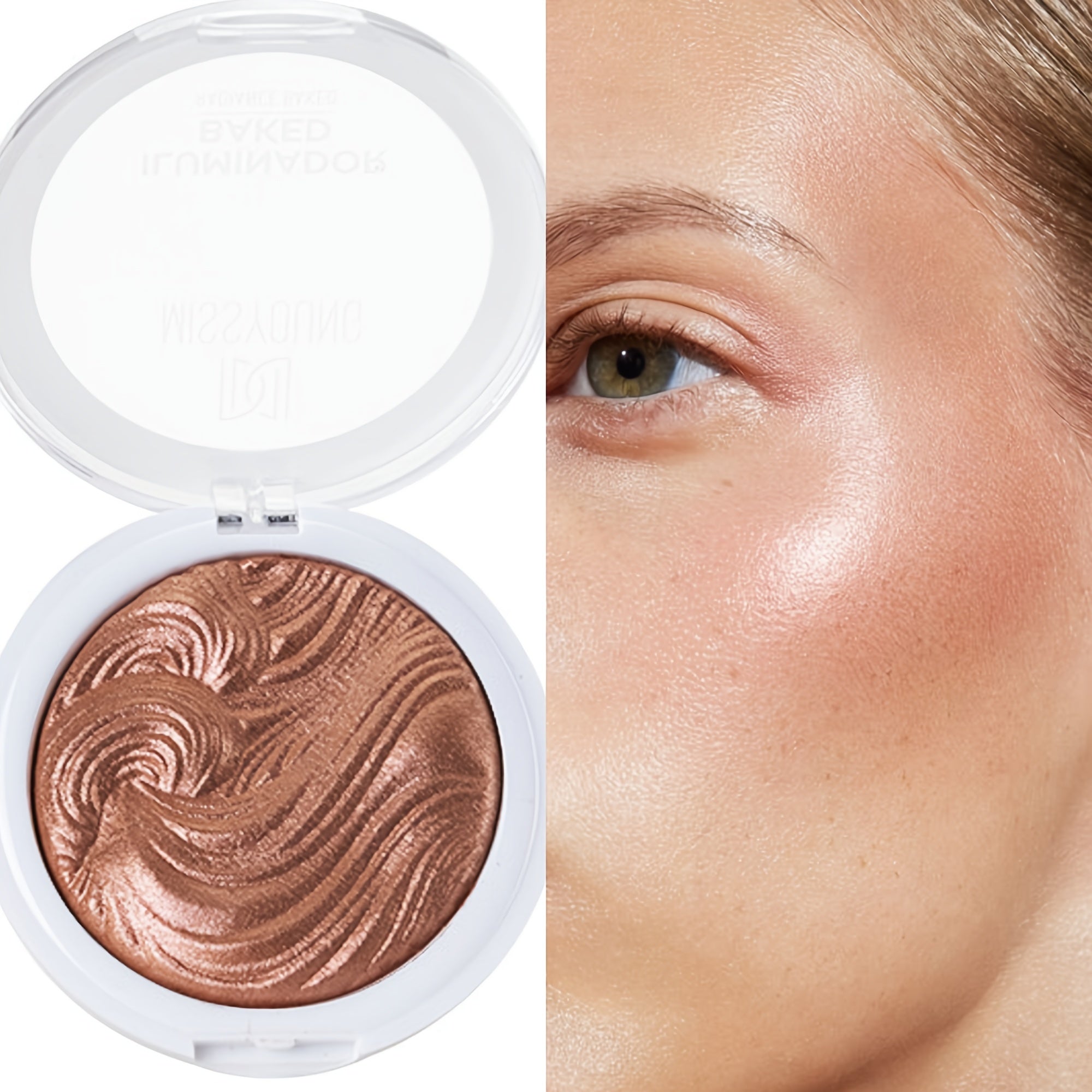 Shimmer Face Highlighter for Lasting Glow