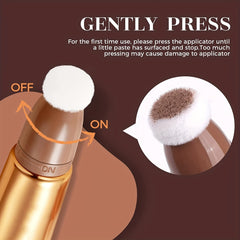 3-in-1 Contour Highlight Blush Stick Long Lasting Waterproof
