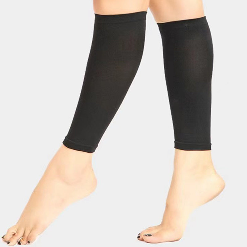 Max Compression Nylon Dual Calf Supports Leg Warmers