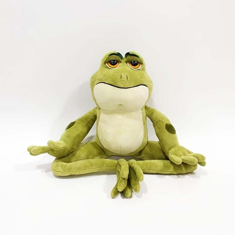 Lifelike Large Eyes Frog Plush Toy - 38 Green Frog Doll