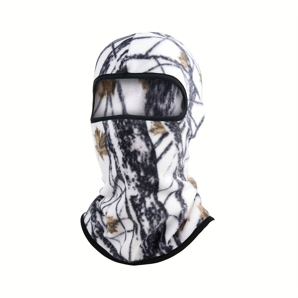 Winter Fleece Ski Mask Balaclava Coldproof Headgear Outdoor Cycling