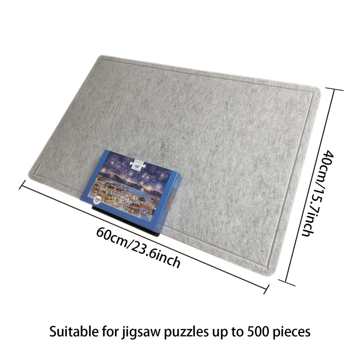 Foldable Puzzle Board Mat - Lightweight & Portable - 1000 750 500pcs Puzzles