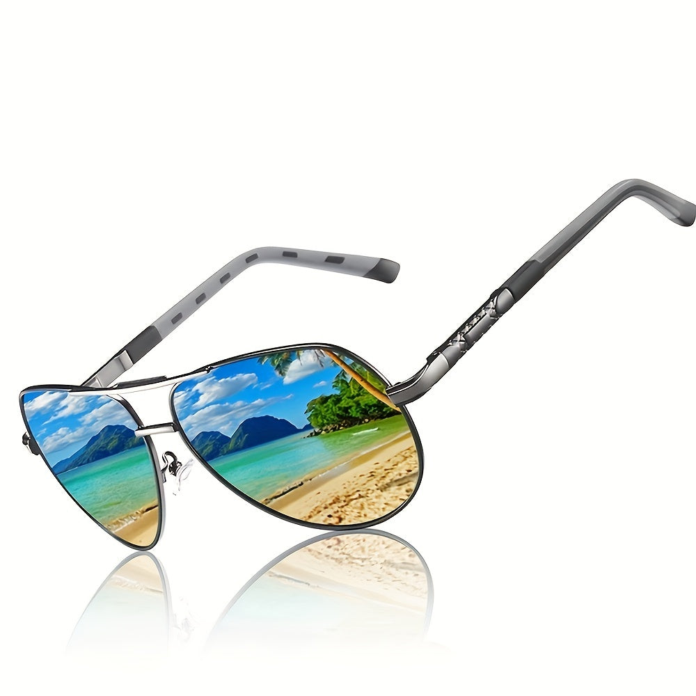 Men's Driving Polarized Sunglasses UV Protection for Sports Cycling Fishing