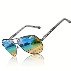 Men's Driving Polarized Sunglasses UV Protection for Sports Cycling Fishing