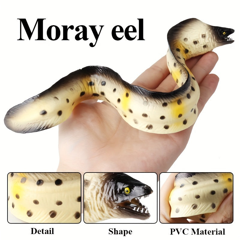 Moray Eel Marine Animal Figure Toy for Kids