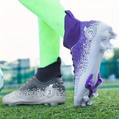 AG Cleat Soccer Shoes Outdoor Training Shoes for Men and Women