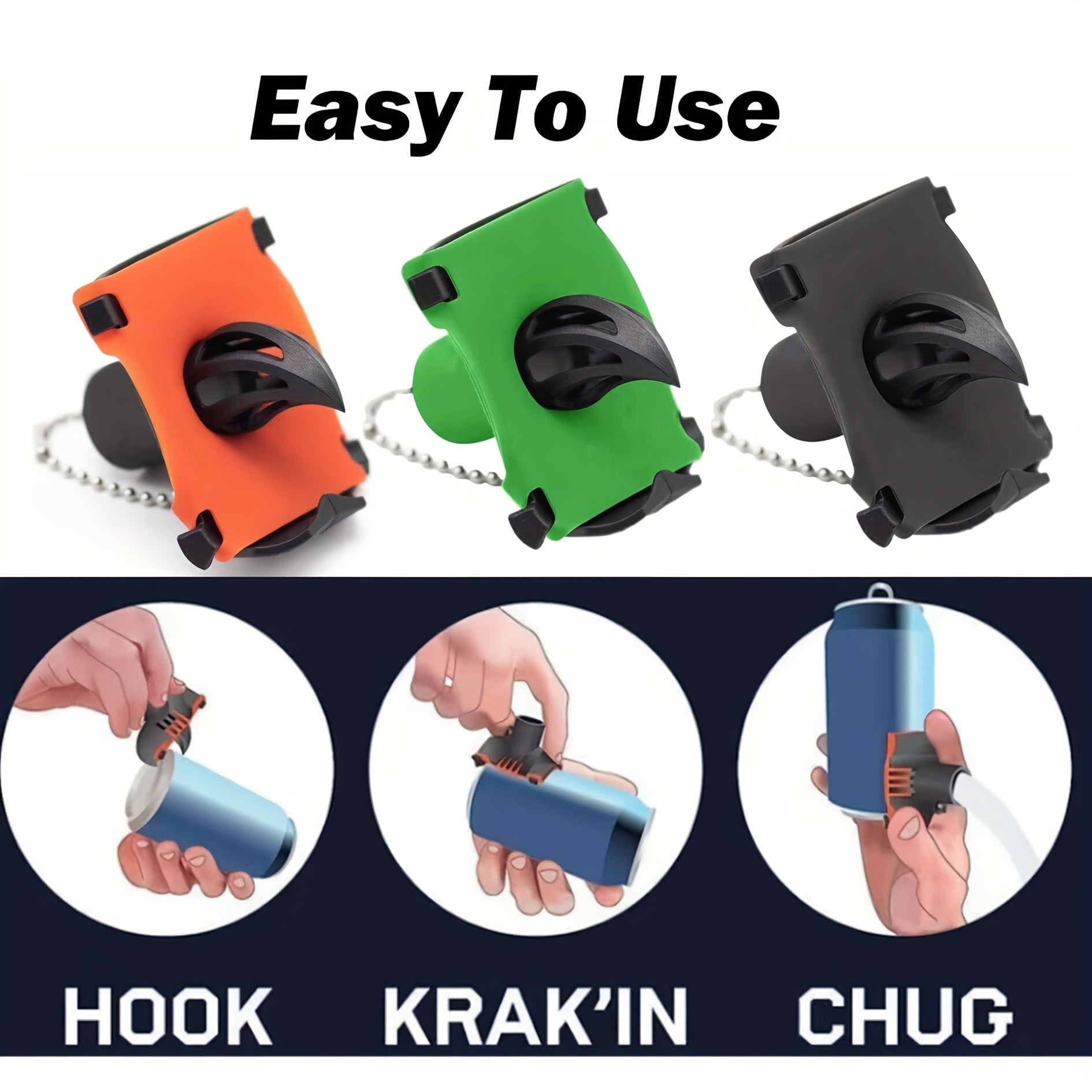 Shotgun Tool with Bottle Opener Keychain Multifunctional Tool for Men Women
