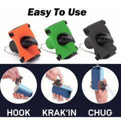 Shotgun Tool with Bottle Opener Keychain Multifunctional Tool for Men Women