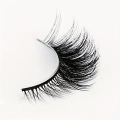 5 Pairs Fox Eye False Eyelashes 3D Winged End Eye Elongated Eyelashes