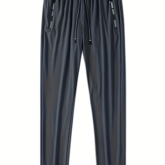 Men's Lightweight Drawstring Pants for Outdoor Activities
