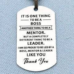 Thank You Gift Keychain for Leaders