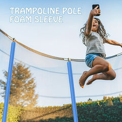 12pcs Trampoline Fence Pipe Sleeve Outdoor Accessories