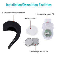 Waterproof Silicone Bike Lights Front and Back LED Bicycle Lights