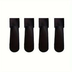 8 Pairs Striped Velvet Thick Warm Sleeping Crew Socks