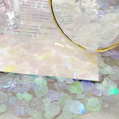 Peach Heart Wedding Confetti Mixed Styles Decorative Confetti