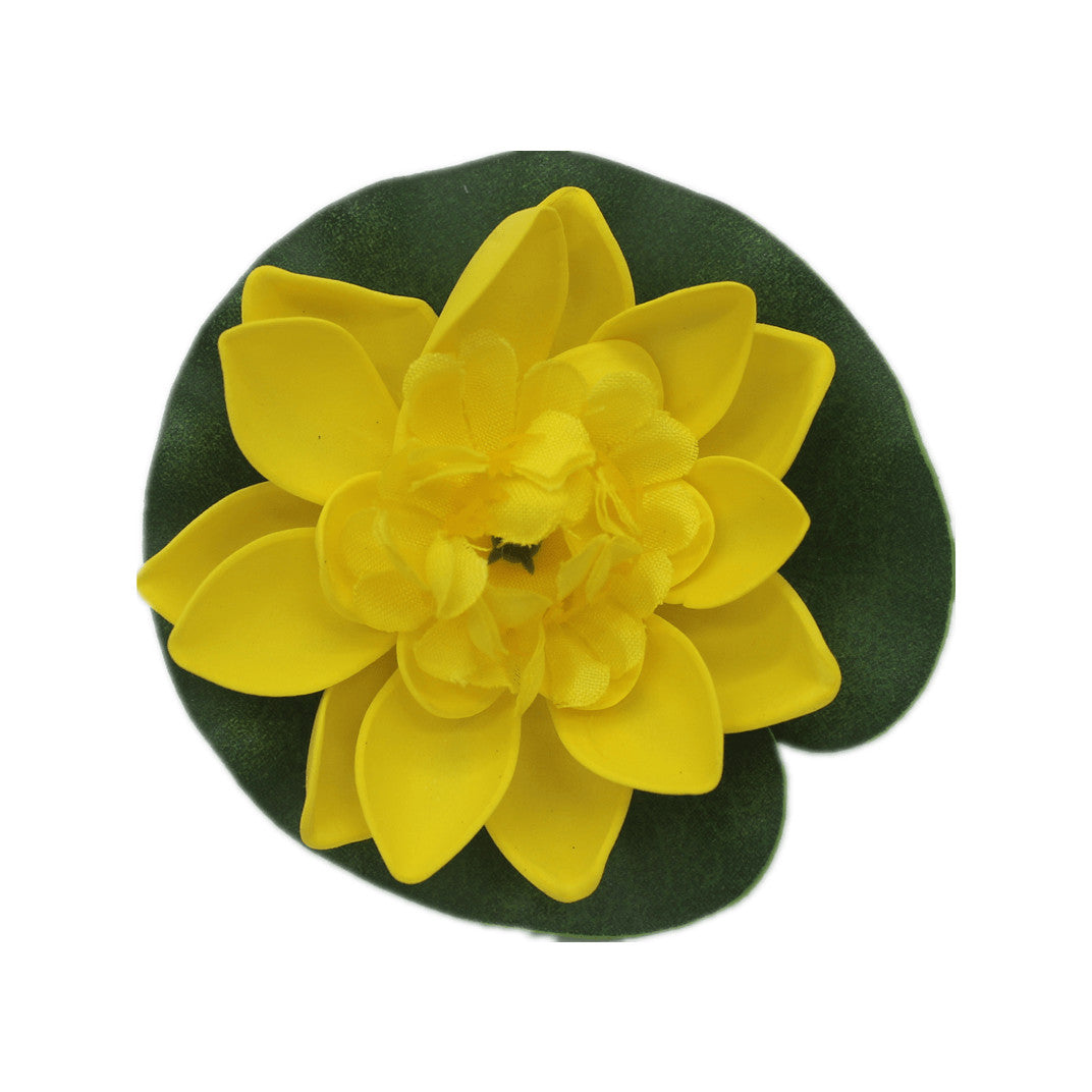 1pc Foam Lotus Flowers for Pond, Pool, Aquarium Decor