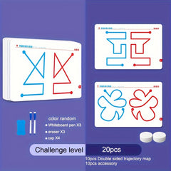 20pcs Left & Right Brain Development Toys for Children with Chri