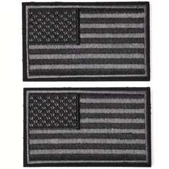J CARP 2pcs Tactical American Flag Patch U S Flag U S Military Insignia Patches