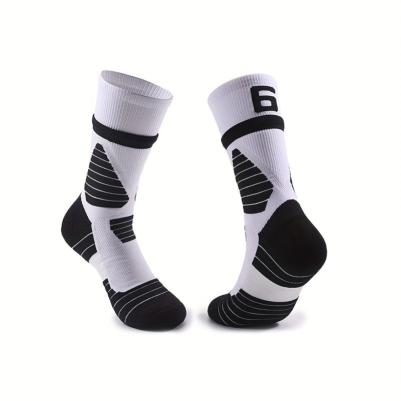 Breathable Basketball Socks Thick Padded Middle Tube Socks