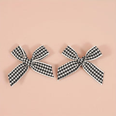 20pcs Mini Plaid Bows For Crafts Wedding Bow DIY