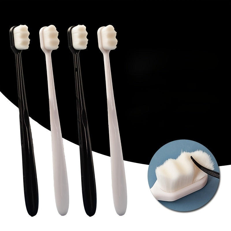 4pcs Soft Toothbrushes for Sensitive Teeth