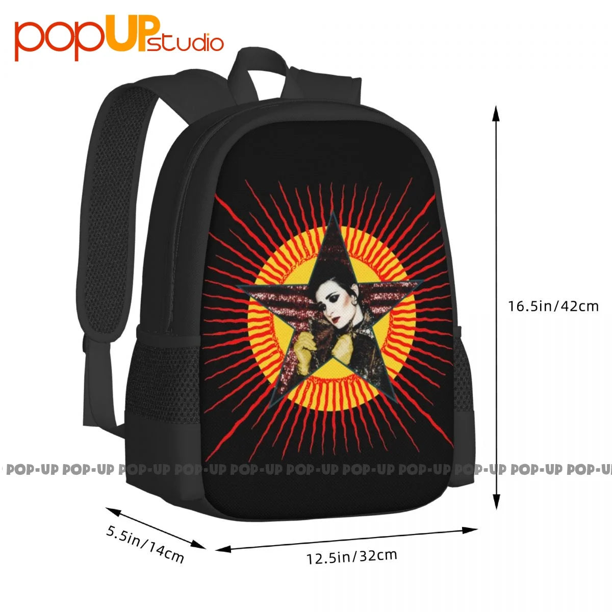 Siouxsie And The Banshees Band Backpack Large Capacity Softback
