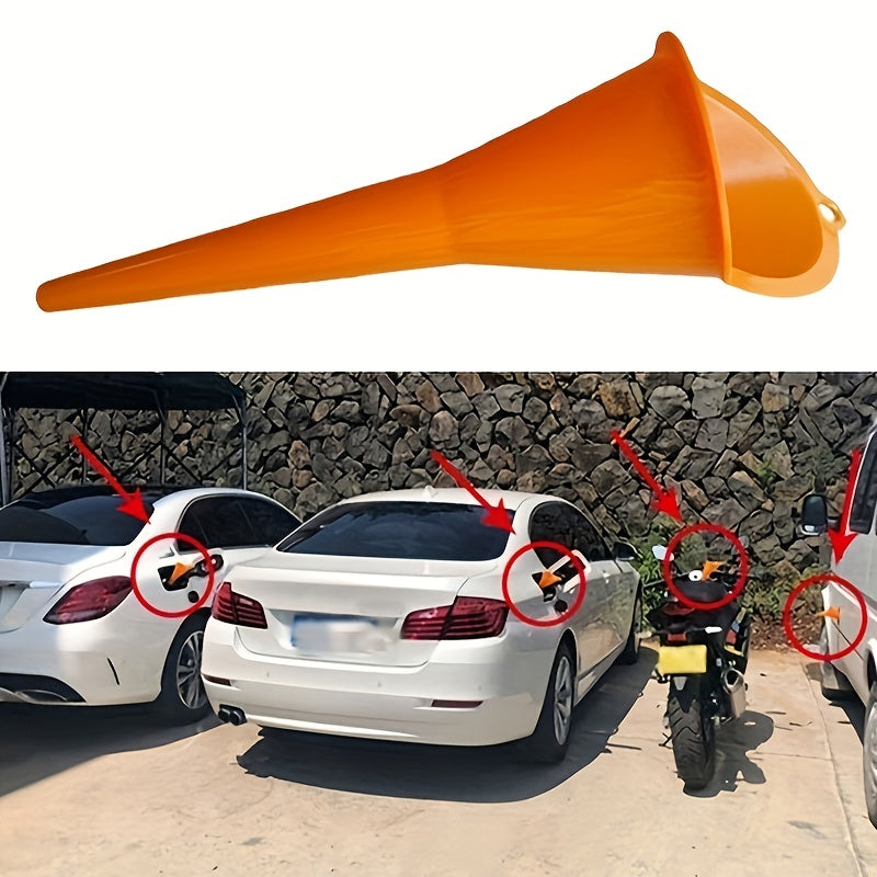 4Pcs Long Neck Funnel Car Gasoline Filling Tools Plastic Splash-proof