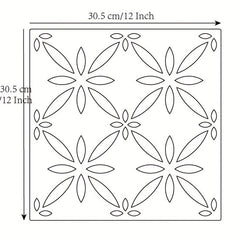 1pc Moroccan Clementina Stencil For Home Decor