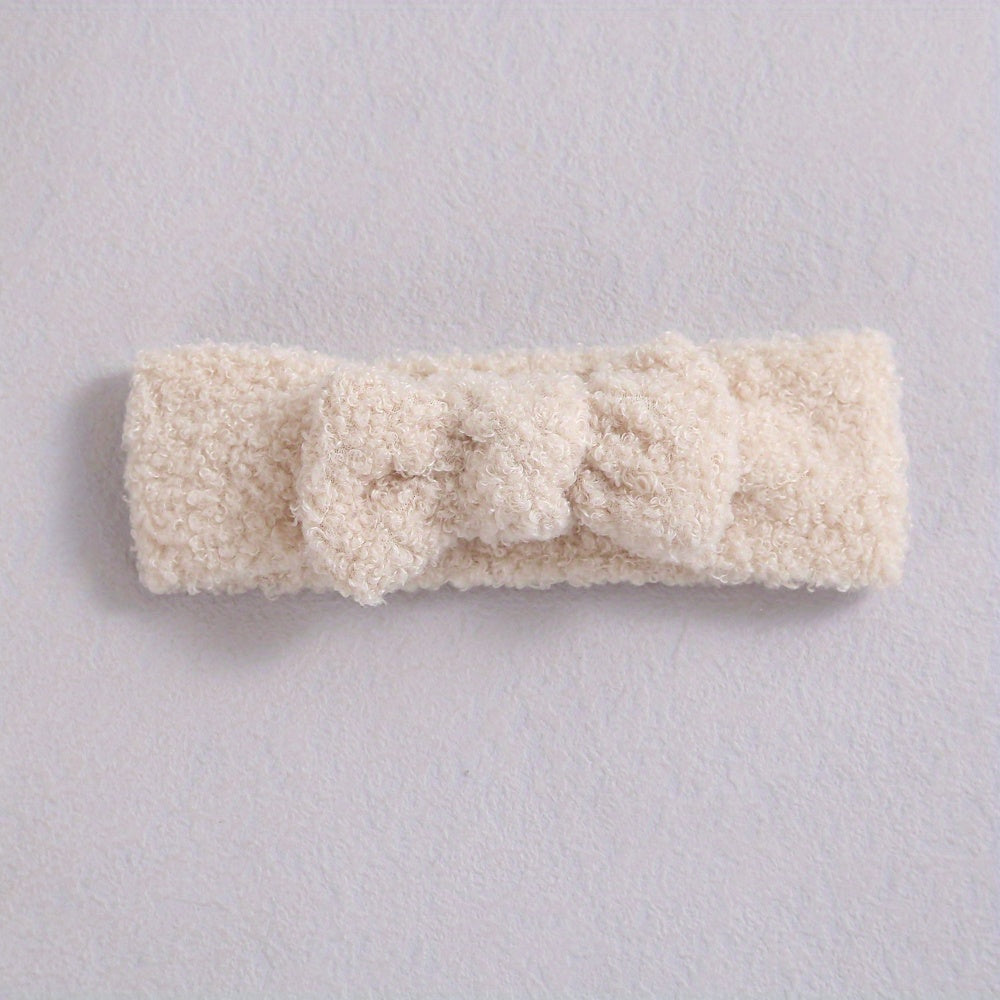 Plush Bow Headband Hairband Hair Accessories For Girls