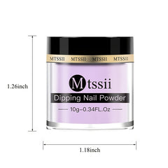Dipping Powder 12 Colors Dip Nail Powder Kits Glossy Professional Set
