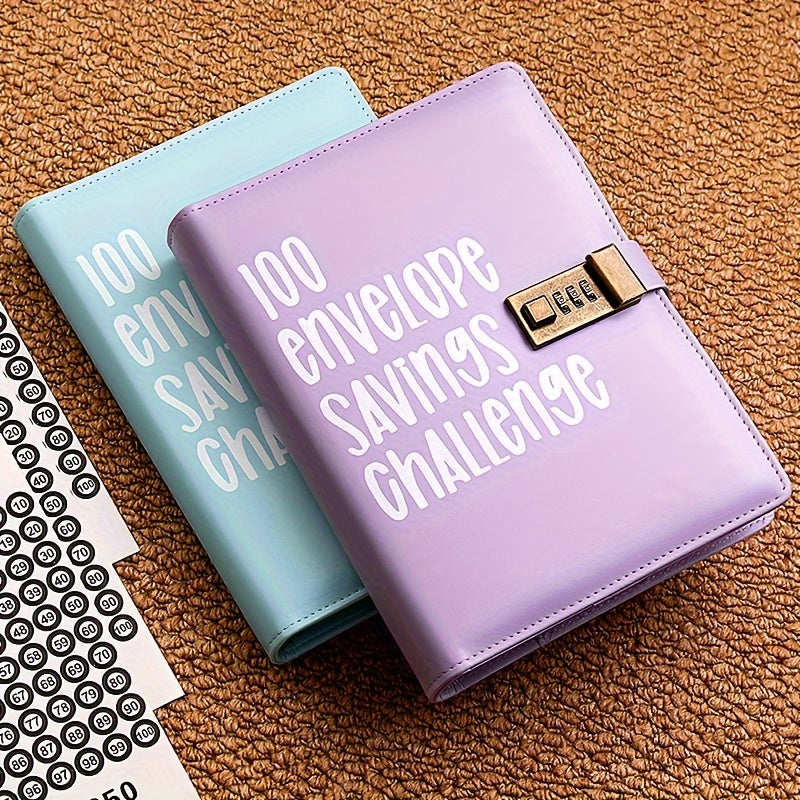 100 Envelopes Challenge Binder Password Lock