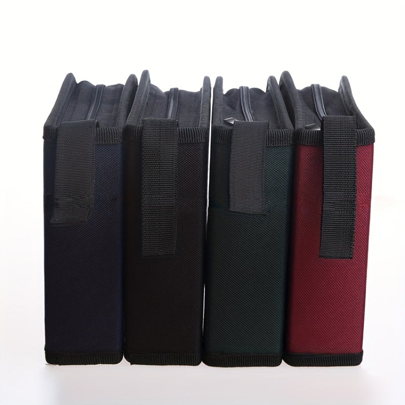40pcs CD DVD Case Holder Portable Wallet Disc Storage Binder