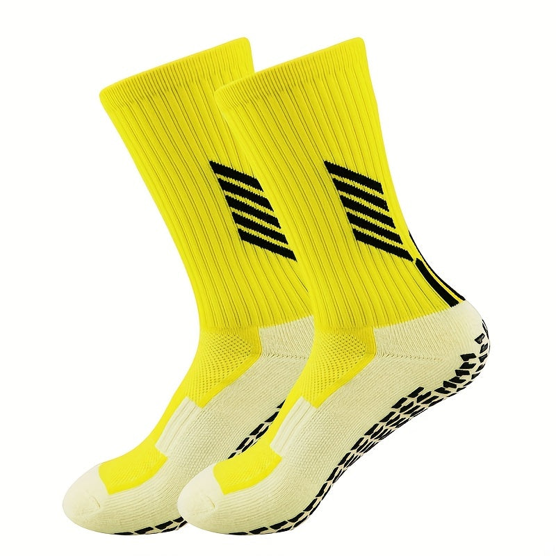 Striped Soccer Socks Sweat-absorbing Non-slip