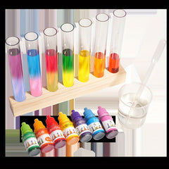 Colorful Test Tube Puzzle Toy for Hand Skills