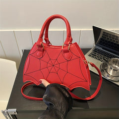Gothic Bat Wing Novelty Bag Y2K Shoulder Purse for Halloween