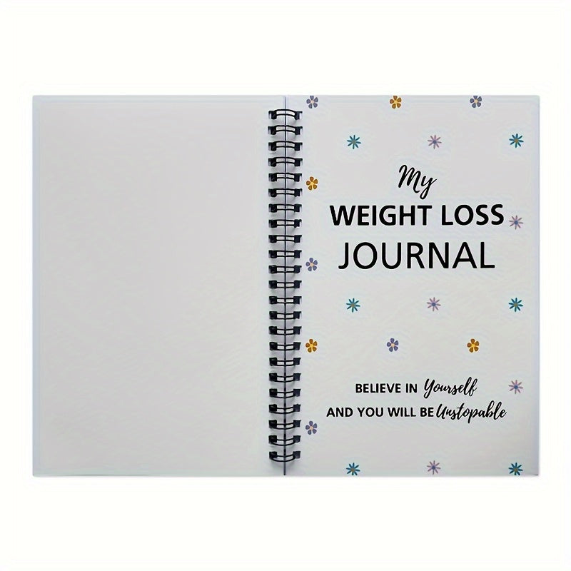 Floral Weight Loss Journal & Fitness Planner