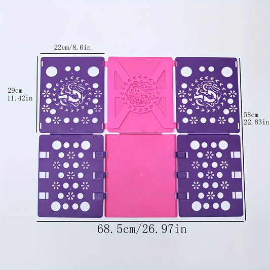 Plastic T-shirt Storage Folding Dividers Clothes Organizer