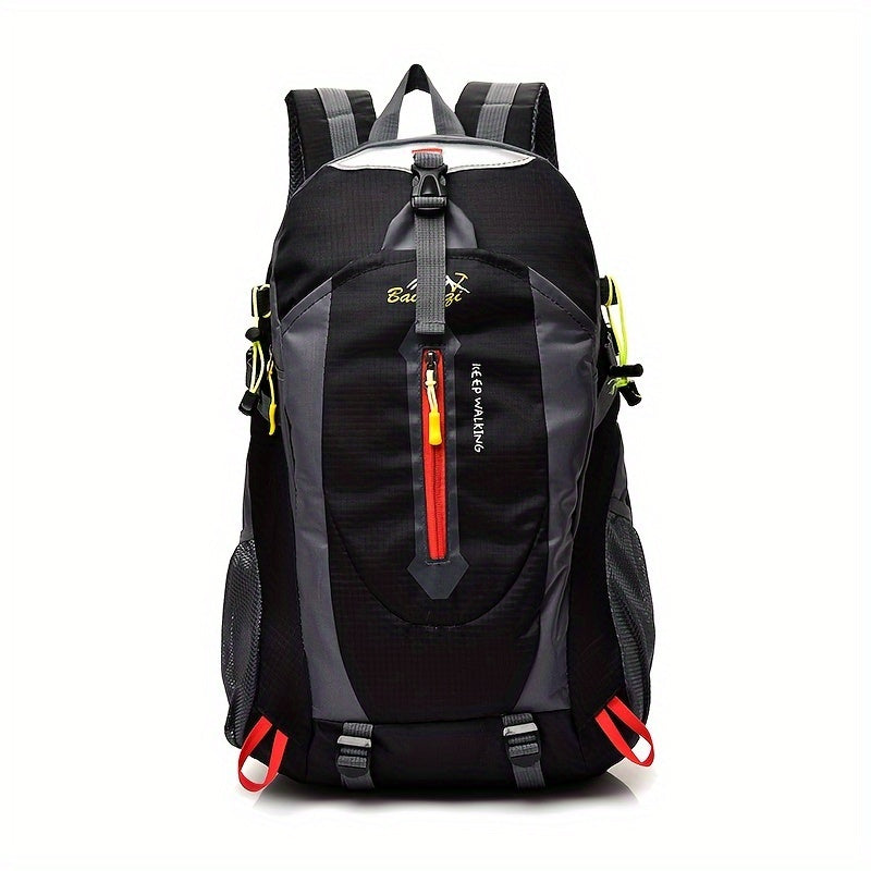 Waterproof Nylon Mountaineering Bag for Hiking Travel Large Capacity Backpack