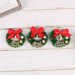 Dollhouse Christmas Garland Wreath Model for Doll House Decor