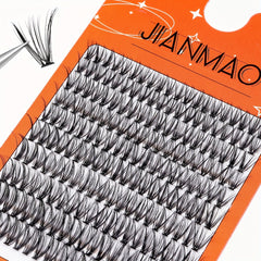 200Pcs C Curling Cluster Lashes 30D Individual Lashes DIY Kit 0.07 10-16mm