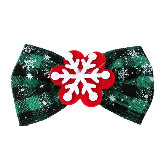 Christmas Bows Hair Clips Baby Girls Hair Bow Hairpins