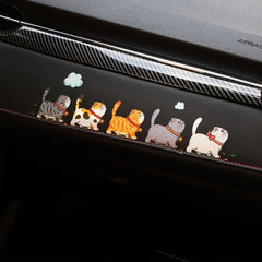 Cartoon Cat Stickers for Cars Water Bottles & More