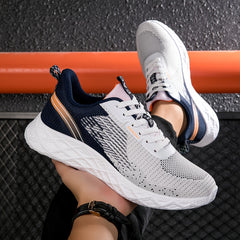 Men's Breathable Running Shoes Non Slip Sneakers For Outdoor Activities