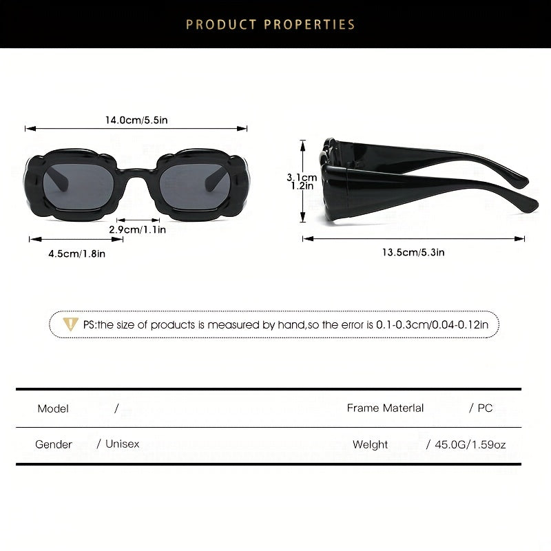 Y2K Inflated Puff Sunglasses Funny Candy Shades Beach Party Club