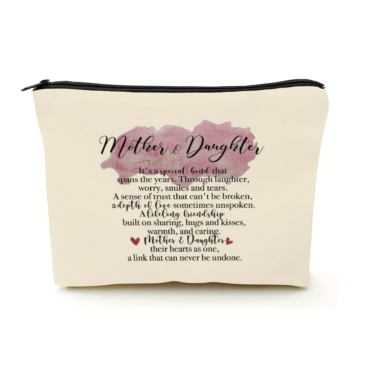 Mother Daughter Cosmetic Bag Makeup Bag Pouch Set