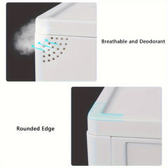 3pcs Pull out Shoe Storage Box Transparent Dust-proof Organizer