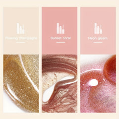 Pearlescent & Glitter Liquid Eyeshadow for Stunning Eye Makeup