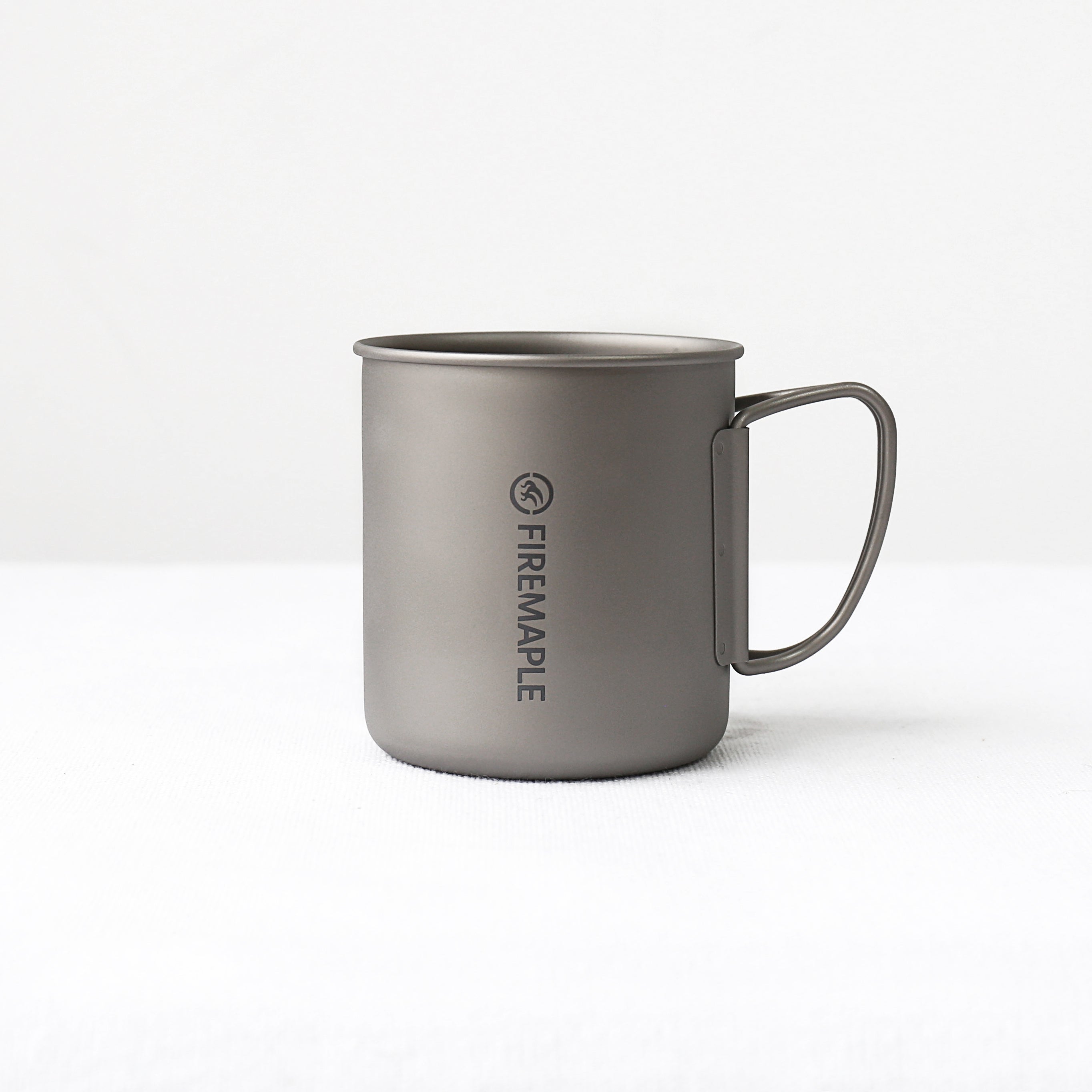 Titanium Portable Folding Single Layer Cup for Camping Lightweight Tea Cup