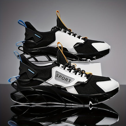 Men's Chunky Lace-up Sneakers Athletic Shoes