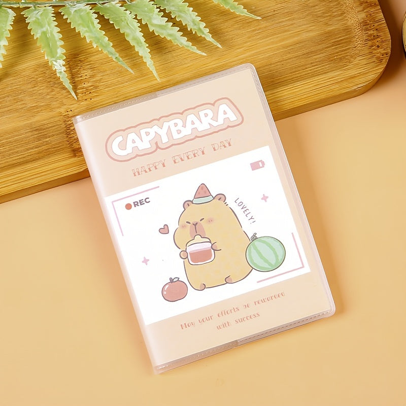 Capypara Customizable Mini Notebook Waterproof Plastic Cover Soft Cover Journal